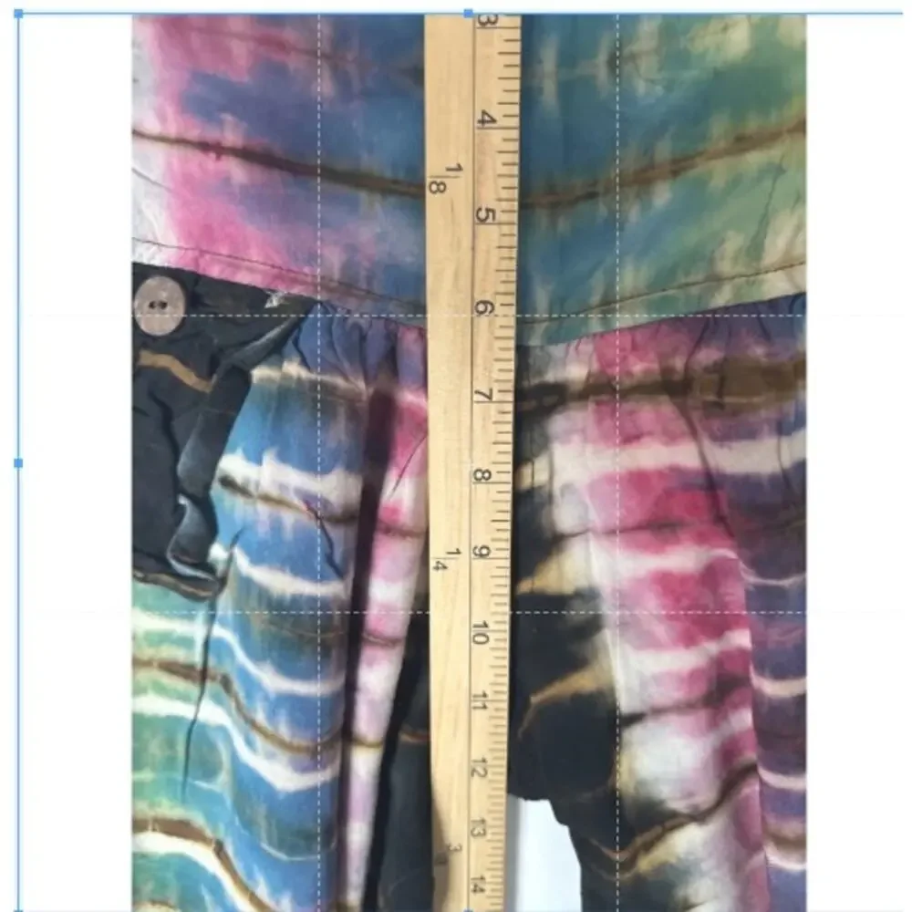 Earthbound Trading Co🌿Tie Dye Harem Pants Women’s Small Boho Festival Lounge - Picture 7 of 8